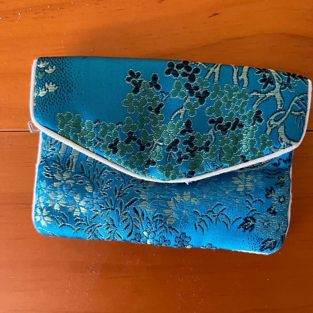 Silk Brocade Coin Purse